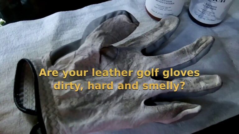 Can You Wash a Golf Glove